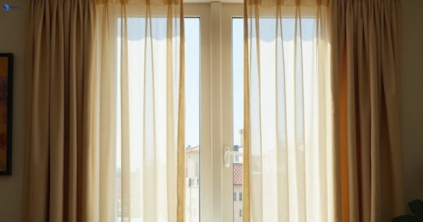 Dull dusty drapes in miranda-nsw before professional cleaning